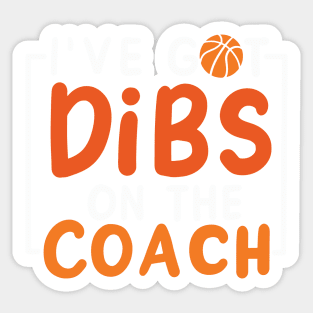 BASKETBALL: Basketball Coach Sticker